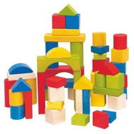 Wooden Blocks Woody Building Blocks - Dřevěné kostky