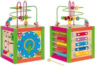 Wooden Activity Cube - Educational Toy