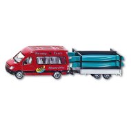  Super Siku - Mercedes Sprinter with trailer and canoes  - Toy Car