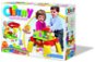 Clementoni Clemmy - Cheerful play table with blocks and animals - Interactive table