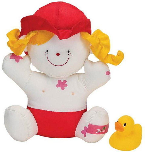 K's Kids Julia girl with duck bathing - Water Toy - Main image