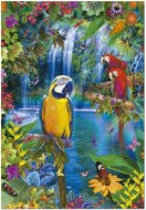 Papageien im Dschungel - Puzzle