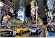 Times Square at night, New York - Jigsaw