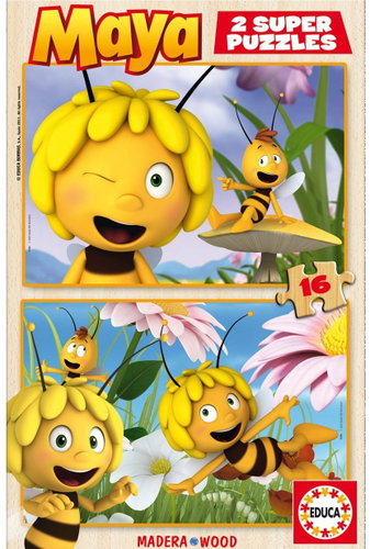  Wooden Puzzle Maya the Bee 3D 16 pieces  - Jigsaw Puzzle - Main image