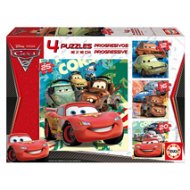 Disney Cars 2 4v1 - Puzzle