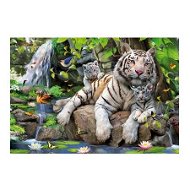EDUCA Puzzle Weiße bengalische Tiger 1000 Stück - Puzzle