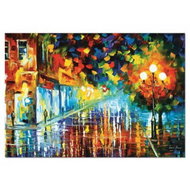 Noční ulice - Jigsaw Puzzle