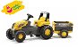 Šlapací traktor Rolly Toys Šlapací traktor Rolly Junior s Farm vlečkou žlutý - Šlapací traktor