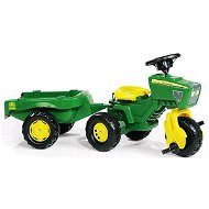 Tricycle J. Deere Trac with Trailer and Sound - Pedal Tricycle