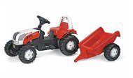 Rolly Kid Steyer pedálos traktor kerekekkel - piros - Pedálos traktor