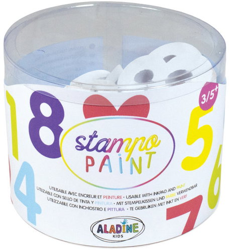 Aladine Children's Foam Stamps Numbers - Children’s Stamps - Main image