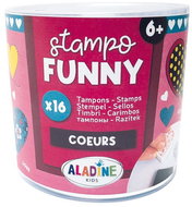 Aladine Children's stamps Hearts - Children’s Stamps