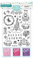 Aladine Children's Birthday Stamps Princesses - Children’s Stamps
