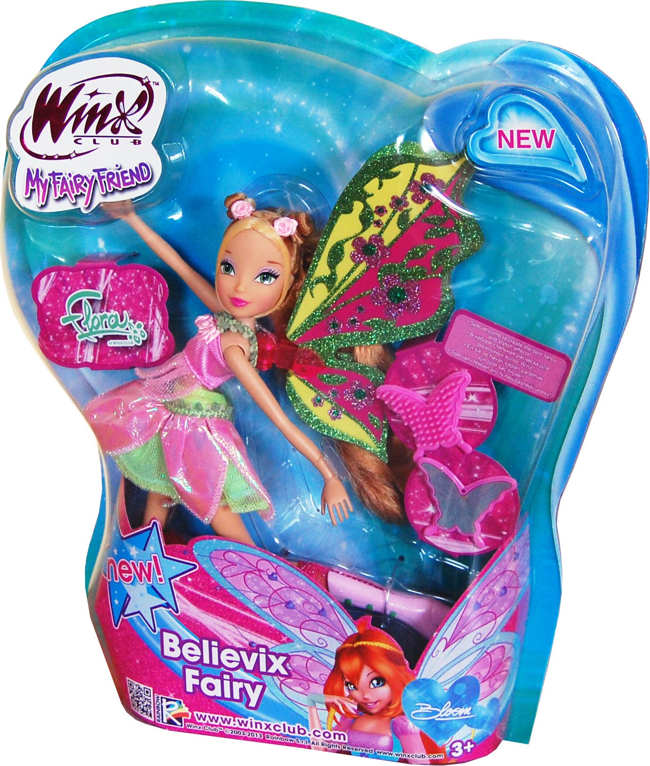 Poupée Winx Club Tecna – Believix 2010, Vintage, Occasion