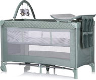 CHIPOLINO Travel cot with changing mat Luna Basil - Cot
