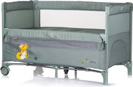 CHIPOLINO Postýlka cestovní se sklopnou bočnicí Relax Basil - Dětská postýlka