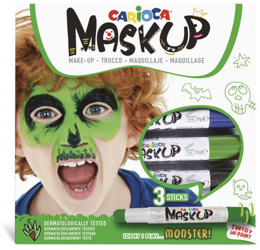 CARIOCA Mask Up Monsters, 3 db