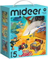 Mideer LEVEL UP! 05 - Amazing Adventure 3-in-1 Puzzle (99, 120 and 140 pieces) - Wooden Puzzle