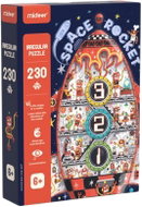 Mideer Artistic Puzzle - Space Rocket 226 Pieces - Wooden Puzzle