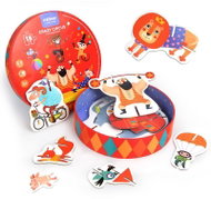 Mideer Bláznivý cirkus 3D puzzle 18 dílků - Wooden Puzzle