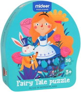 Mideer Alenka v říši divů puzzle 36 dílků - Wooden Puzzle
