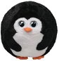 Soft Toy TY Beanie Ballz Speedy tučňák 12,5 cm - Plyšák