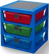 LEGO rendszerező három fiókkal - Tároló doboz