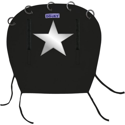 Dooky Visor Star Black - Pram Sun Shade - Main image