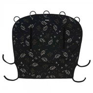 Dooky Design Clona Romantic Leaves Black - Sluneční clona na kočárek