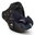 Roof Hoody Romantic Leaves Black