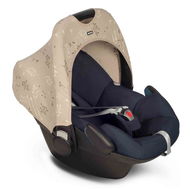 Dooky Stříška Hoody Romantic Leaves Beige - Sluneční clona na kočárek