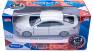 Dromader Czech Welly Nex 1:34 - 1:39 Skoda Octavia White - Metal Model