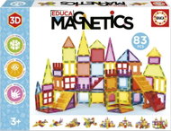 EDUCA Magnetická stavebnice Magnetics 83 dílků - Building Set