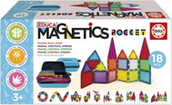EDUCA Magnetická stavebnice Magnetics v pouzdře 18 dílků - Building Set