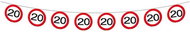FOLAT Garland traffic sign 20 years, 12m - Garland