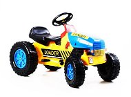 Pedálos traktor G21 Classic sárga / kék - Pedálos traktor