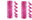 Pink, 400 cm, 2 pcs