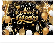 GUIRCA Banner happy new year 220 × 150 cm - Party Accessories