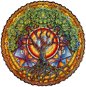 Unidragon Mandala Tree Of Life vel. M (25 × 25 cm) - Dřevěné puzzle
