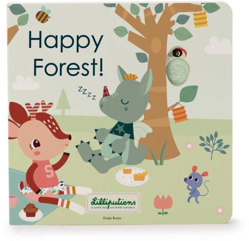 Lilliputiens Tactile and Audio Book - The Merry Forest - Leporello - Main image