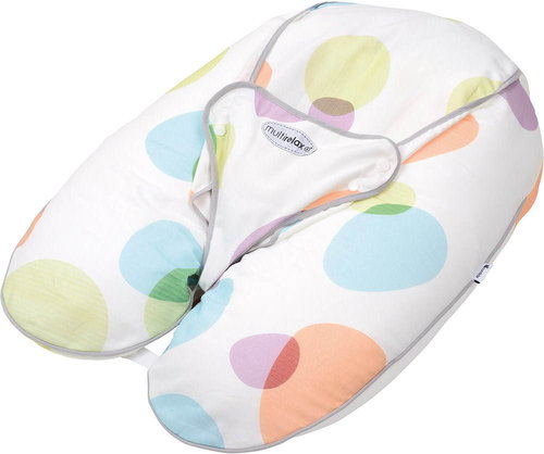 Nursing pillow Multirelax Jersey with colorful polka dots  - Pillow - Main image