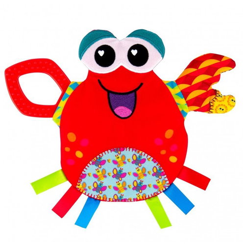 Lamaze Rustling Crab Jack - Baby Sleeping Toy - Main image