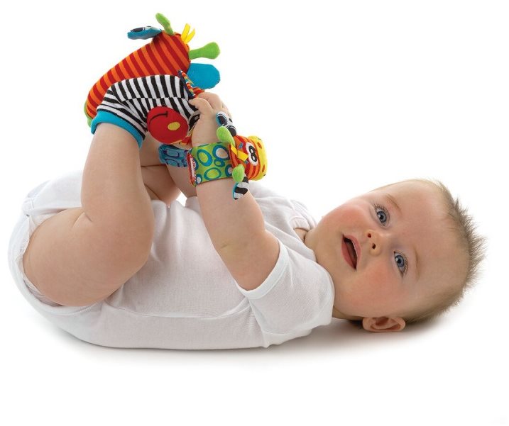 Playgro jungle wrist rattle and best sale foot finder