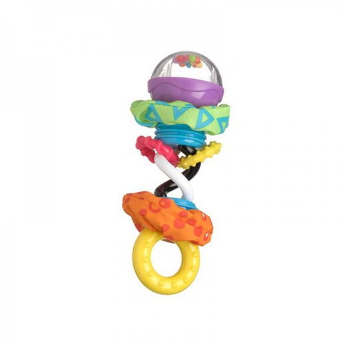 Playgro Twisted rattle with balls - Baby Rattle - Main image