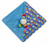 Playgro Cuddling Blanket with Donkey, Blue - Baby Sleeping Toy