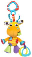 Playgro Hängende Giraffe mit Beißringen - Kinderwagen-Spielzeug