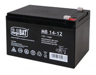 Mamido Gel battery 12 V 14 Ah - Rechargeable Battery