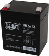 Mamido Gel battery 12 V 5 Ah - Rechargeable Battery