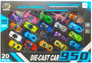 Mamido Sada kovových autíček Die-Cast car 20 ks - Sada autíček
