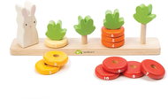 Tender Leaf Wooden Carrot Stacker Counting Carrots - Sort and Stack Tower